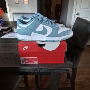 Nike Blue and White Sneakers